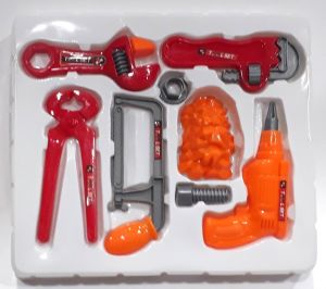 8 Parça Kaliteli Plastikten Üretilmiş Tamirat Tadilat Seti