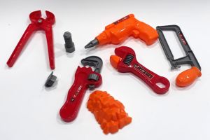 8 Parça Kaliteli Plastikten Üretilmiş Tamirat Tadilat Seti