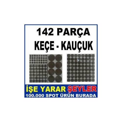 142 PARÇA KEÇE-KAUÇUK MOBİLYA ZEMİN KORUMA 