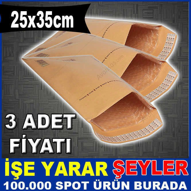 25x35 AIRBAG HAVA KABARCIKLI KORUMALI ZARF