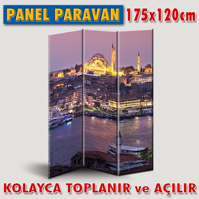 GÖRSEL KATLANIR PANEL BÖLME SİSTEMİ-İSTANBUL HALİÇ'TEN FATİH CAMİ