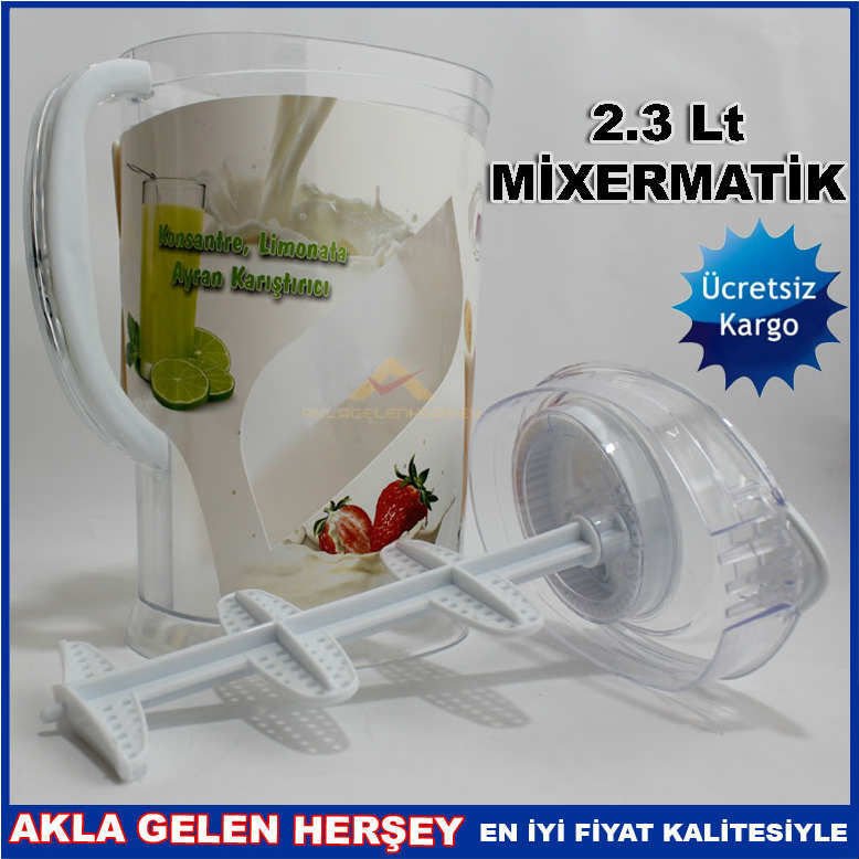 PRATİK LİMONATA, AYRAN KARIŞTIRICI MİXERMATİK KD