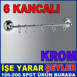 6 KANCALI FULL KROM MUTFAK VE BANYO ASKILIĞI