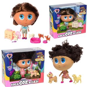 Koca Göz Ve Ailesi Veteriner Bebek 1 Adet Fiyatıdır