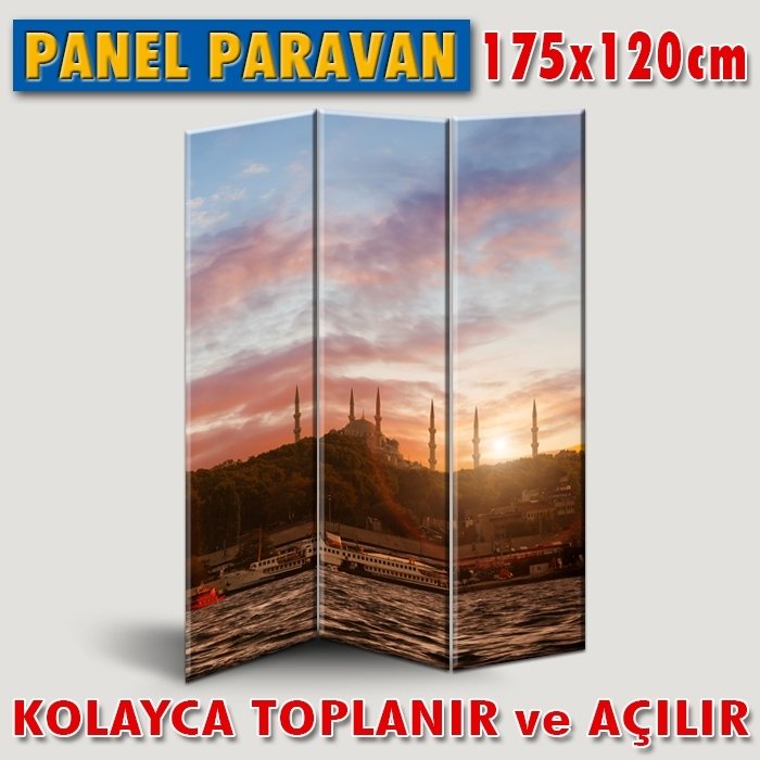 GÖRSELLİ KATLANIR PANEL BÖLME SİSTEMİ-İSTANBUL SULTANAHMET CAMİ