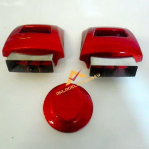 KIRMIZI RENK TENCERE KULP TAKIMI KAPAK TUTACAĞI