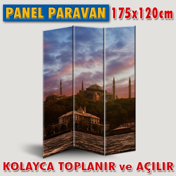 GÖRSELLİ KATLANIR PANEL BÖLME SİSTEMİ-İSTANBUL AYASOFYA CAMİ