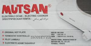 Termostatlı Ve Isı Ayarlı Tekli Elektrikli Ocak