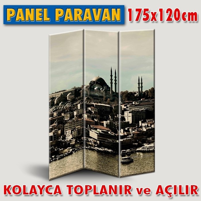GÖRSEL KATLANIR PANEL BÖLME SİSTEMİ-İSTANBUL TARİHİ YARIMADA'DAN