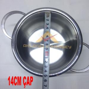 ÖMÜR BOYU GARANTİLİ ÇELİK TENCERE SETİ 3lü ÇELİK GÜVEÇ TENCERELER -2