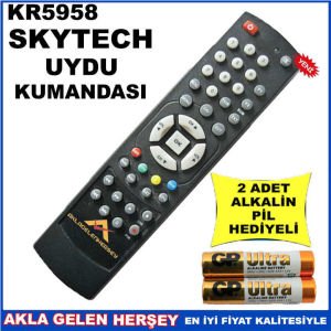 SKYTECH UYDU CİHAZI Receiver KUMANDASI KR5958
