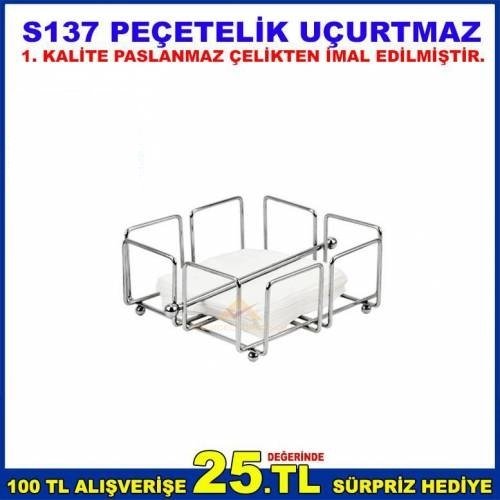 S137 Peçetelik Uçurtmaz 1.Sınıf Paslanmaz Çelikten İmal Edilmiştir