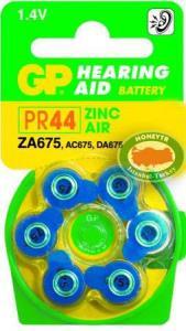 6 Adet GP ZA675 PR44 1.4V KULAKLIK PİLİ 11.6x5.4