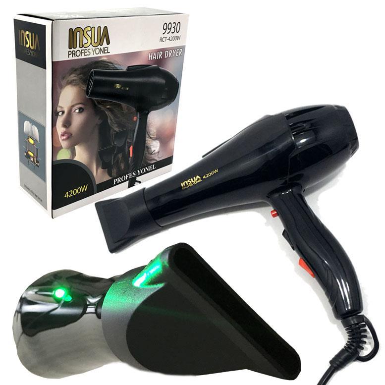 İnsua Profesyonel Kuaför Tipi Saç Kurutma Fön Makinesi 4200W