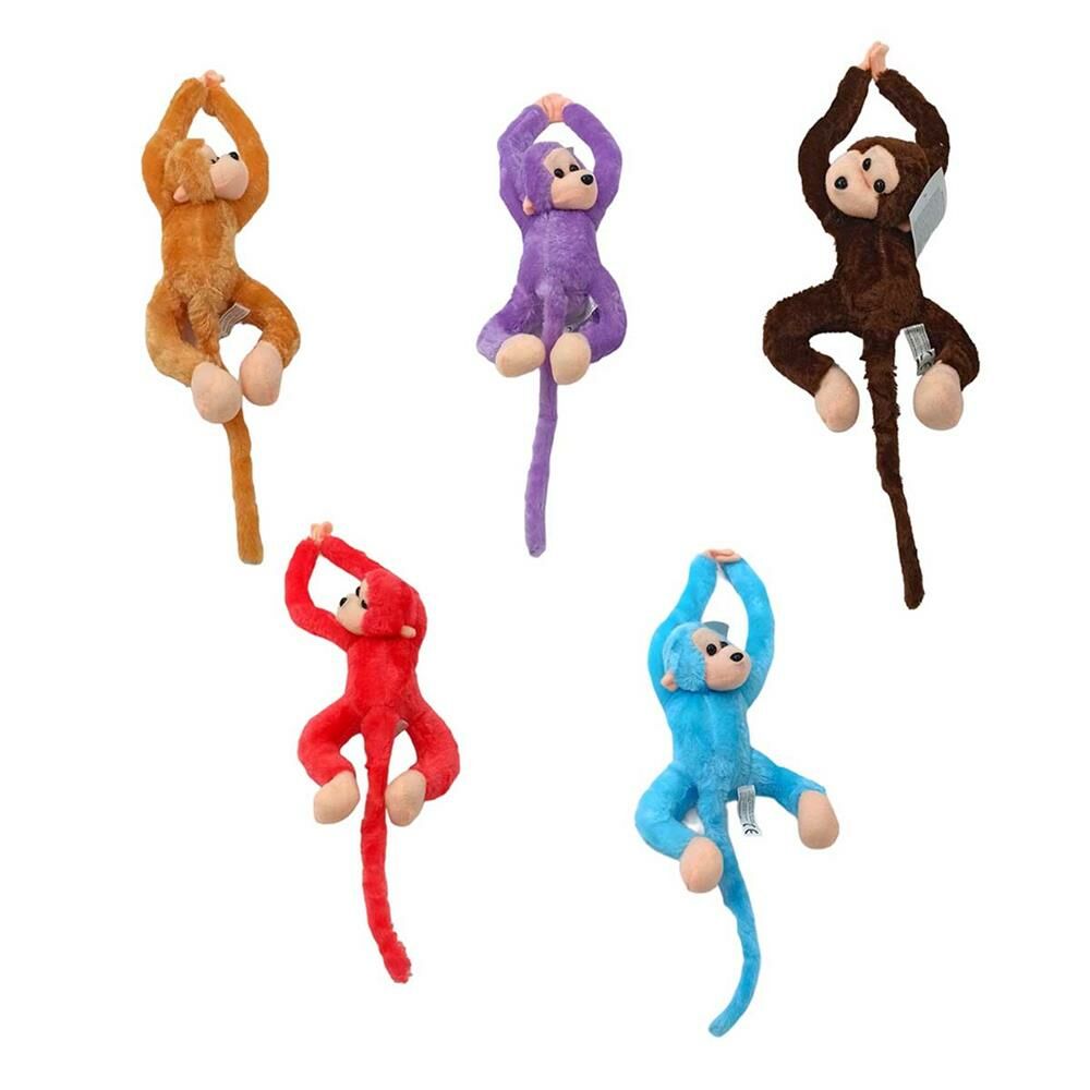 KZL-2101001 Sarılan Maymun Sesli Kuyruk Ve Eller Dahil 55cm.