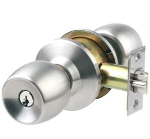 Otel oda kapısı tipi metal topuzlu kapı kilidi 35-45mm SİLİNDİRİK MANDAL TOPUZLU KAPI KOLU TOP KİLİT