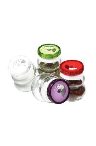 Pratik Dekoratif 200 CC Döner Kapaklı Baharatlık 2 Adet Fiyatıdır