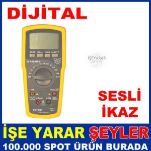 VC10C AVOMETRE MULTIMETRE VOLTAJ AKIM ÖLÇÜ ALETİ