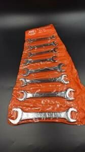 8 Parça Açık Anahtar Takımı No:6-19 Turuncu Poşetli