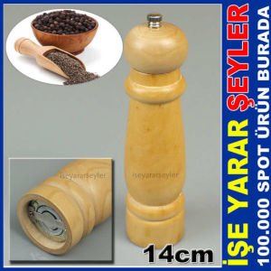 AHŞAP KARABİBER DEĞİRMENİ KARABİBER ÖĞÜTÜCÜ