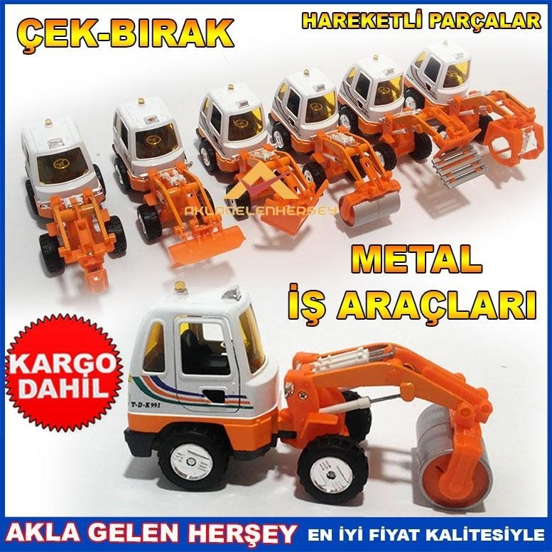 Ücretsiz Kargo METAL ÇEK BIRAK HAREKETLİ PARÇALAR İŞ MAKİNALARI