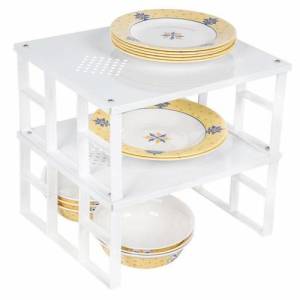 Pratik Kullanım Dolap İçi Raf Düzenleme Rafı