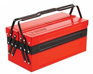 Çelik Gövdeli Profesyonel 5 Göz Metal Takım Çantası 42cm BüyükBoy 42x20x21 Endüstriyel Metal Çanta