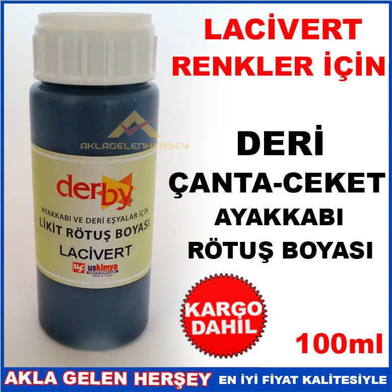 LACİVERT RENK ÇANTA CEKET AYAKKABI RÖTUŞ BOYASI -2