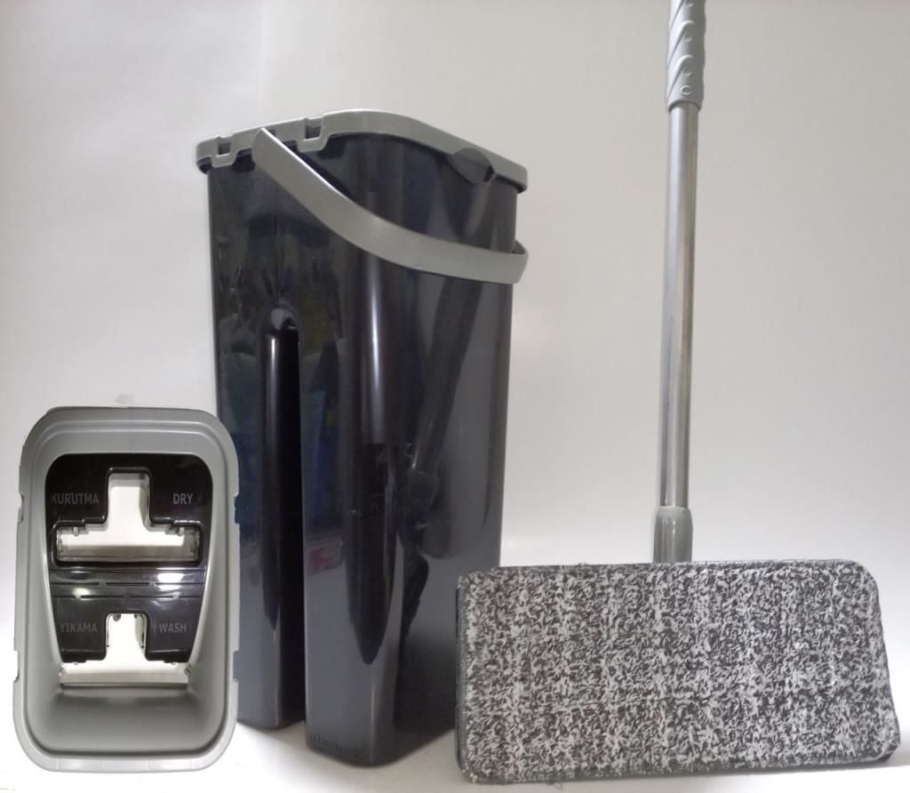 Pratik Mikrofiber Tablet Mop 5 Paspaslı Temizlik Set Smart Mob Sihirli Yeni Nesil Microfiber Mob