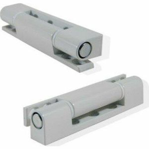 95 Mm Pvc Kapı Menteşesi Düz Metal Beyaz