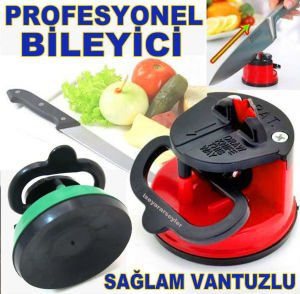 GÜVENLİ PROFESYONEL VANTUZLU BIÇAK BİLEME CİHAZI