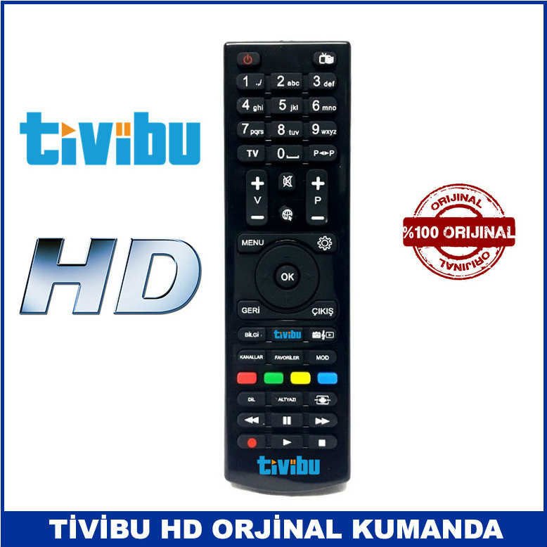 Tivibu Hd Orjinal Kumanda - Tivibu Kumandası