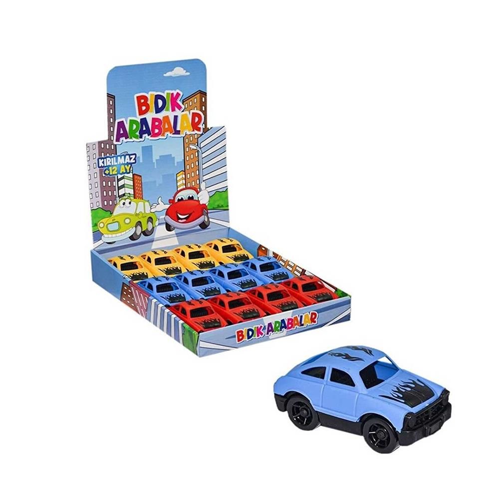 YK-011 Alevli Desenli Plastik Araba 1 adet