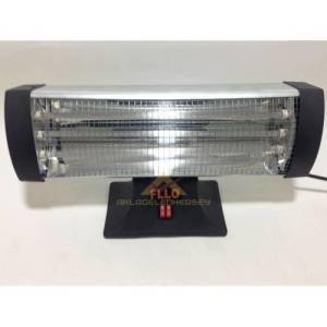 Sıcak Mekanlar İçin 47x27cm 3 Çubuklu 1500 W Gücünde Quartz Elektrikli Soba