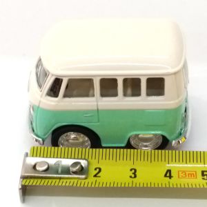Renkli Minik 4,5 cm Die Cast Metal Volkswagen Little Van Minübüs Çek Bırak Özellikli 4,5x3x3cm Boyut
