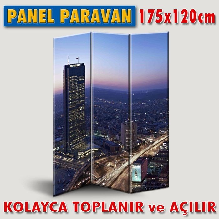 GÖRSELLİ KATLANIR PANEL BÖLME SİSTEMİ-İSTANBUL IŞILTILI GECELER