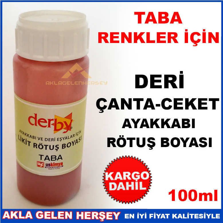 TABA RENK ÇANTA CEKET AYAKKABI RÖTUŞ BOYASI -2