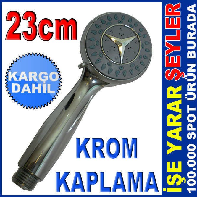 MERCEDES MD 3 FONKSİYON KROMAJLI DUŞ BAŞLIĞI KD