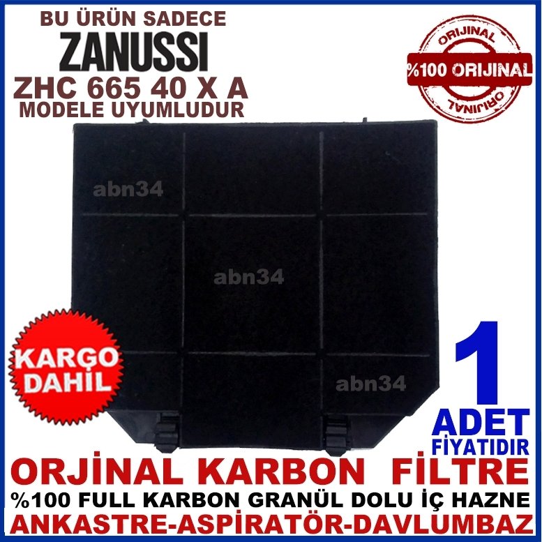 ZANUSSI ANKASTRE DAVLUMBAZ FİLTRESİ ZHC 665 40 X A  Filtre-1013