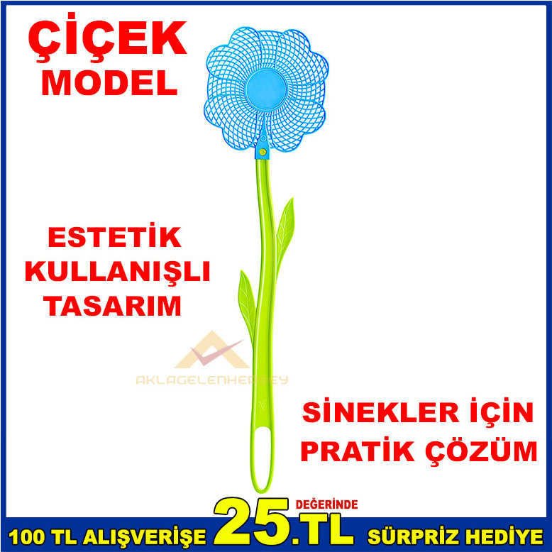 DEKORATİF ÇİÇEK MD SAPLI SİNEKLİK SİNEK AVLAYICI