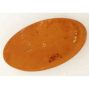 26x13cm 2'li SET TOPRAK GÜVEÇ KABI YÜKSEK ATEŞE DAYANIKLI GÜVEÇ FIRIN KABI TOPRAK KAYIK TABAK