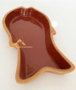 34cm 2'Lİ BÜYÜK TOPRAK GÜVEÇ LEVREK FIRIN TAVA -2