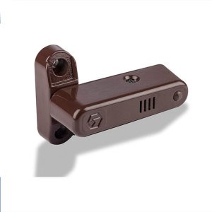 Kapı ve Pencere İçin Alarmlı Metal Çocuk ve Güvenlik Kilidi 110 db ses 1. Kalite Koyu Kahverengi