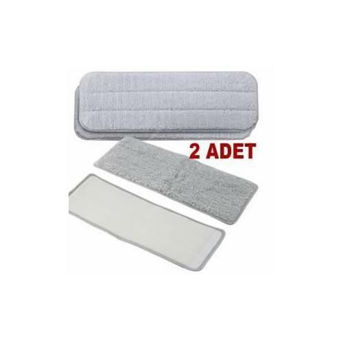 Sihirli Tablet Mop 2 adet Orijinal Paspas Yedeği Microfiber 32x12 Mükemmel Silici Yedek Mob Paspası