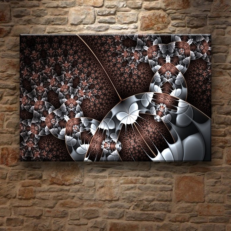 BAKIR&METAL DESENLER 7 değişen ölçü ORİJİNAL KANVAS TABLO