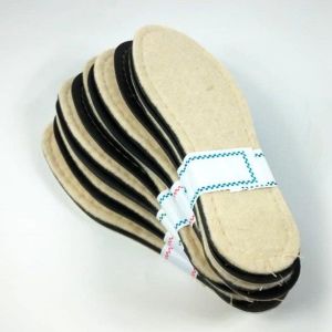 Erkeklere Özel Üretim Doğal Ayakkabı Keçesi Kaymaz Toplanmaz 45 ve üzeri