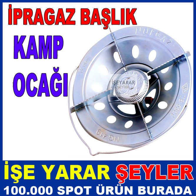 İPRAGAZ MUSLUK VANASI ve TÜP BRÜLÖRÜ