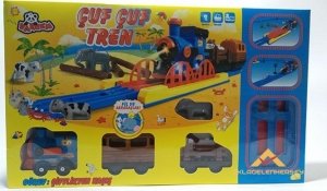 Ücretsiz Kargo IŞIKLI SESLİ 25 PARÇA OYUN ÇUFÇUF TREN SETİ
