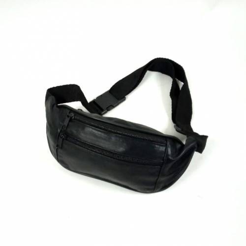 Hakiki Kuzu Derisinden 3 Cepli Freebag Bel Çantası Sağlam Bel Cüzdanı