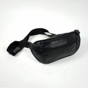 Hakiki Kuzu Derisinden 3 Cepli Freebag Bel Çantası Sağlam Bel Cüzdanı